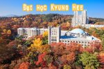 Trường Đại học Kyung Hee – Ngôi trường đẹp nhất tại “đất nước củ sâm”